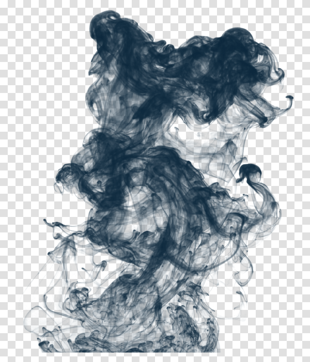 Graphic Download Fog Smoke Black Ink Smoke, Silhouette, Outdoors, Nature, Tree Transparent Png
