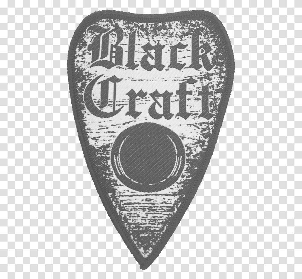 Graphic Download Woven Patch Blackcraft Ouija Board Planchette, Label, Plectrum, Rug Transparent Png