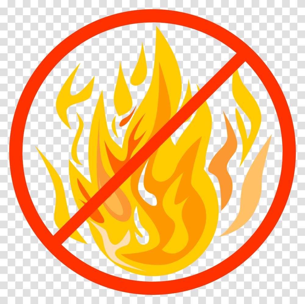 Graphic For Open Fire Ban Gluten Free Black And White, Flame, Logo, Trademark Transparent Png