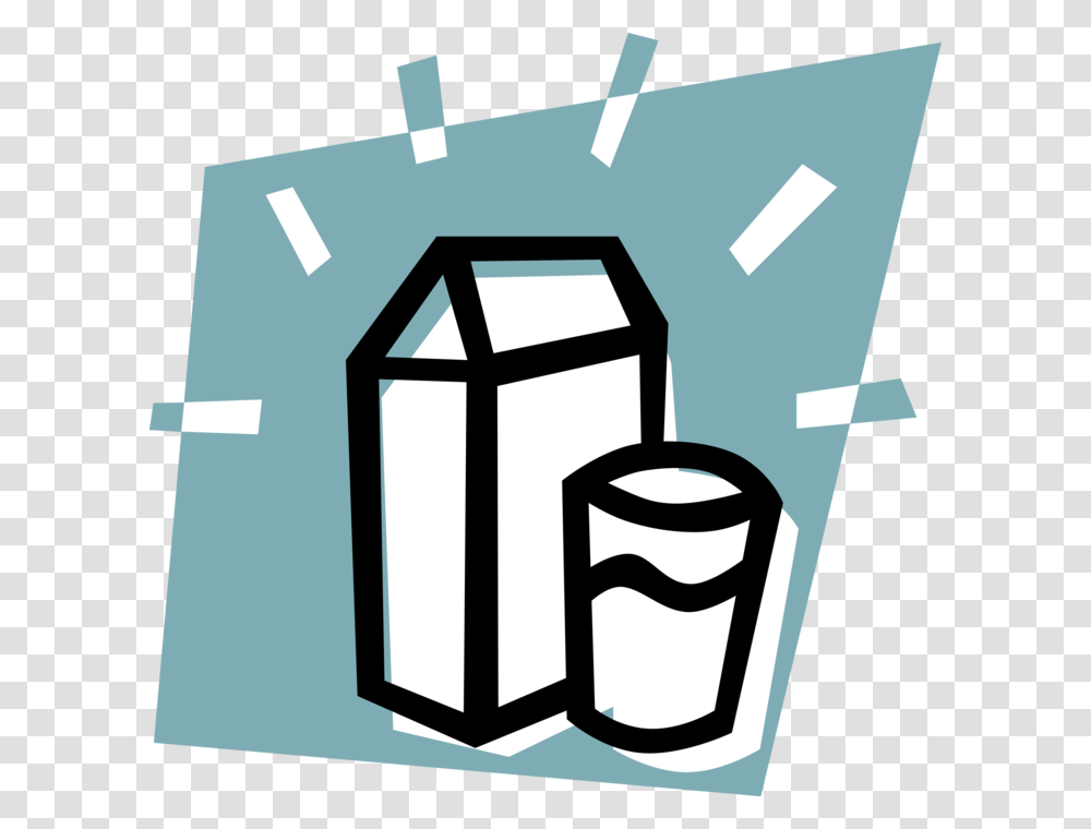 Graphic Free Milk Vector Carton Bebidas Em Portugues Vocabulario, Recycling Symbol, Bag, Shopping Bag, Tin Transparent Png