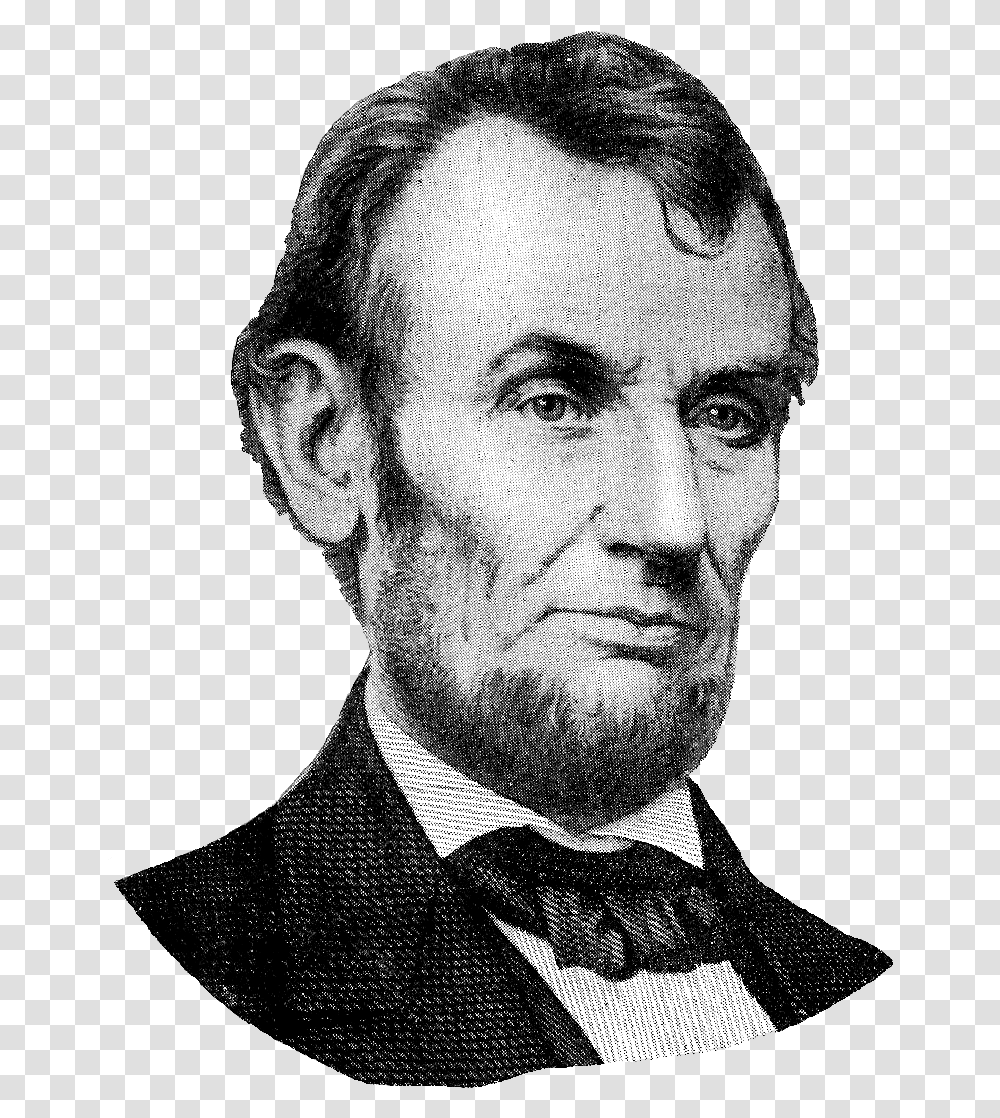 Graphic Freeuse Abraham Lincoln Clipart Head Abraham Lincoln Clear Background, Face, Person, Human, Portrait Transparent Png