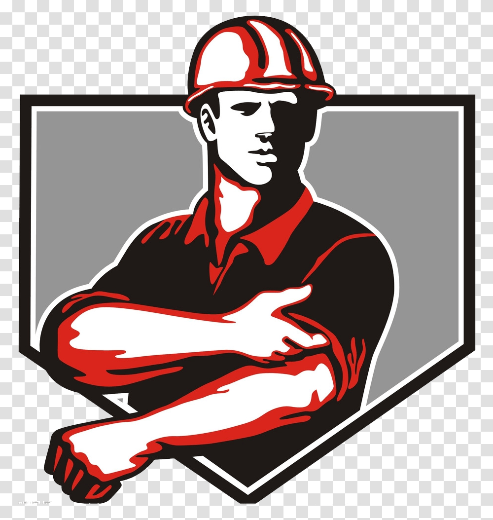 Graphic Freeuse Carpenter Clipart Worker Indian Construction Worker, Person, Human, Helmet Transparent Png