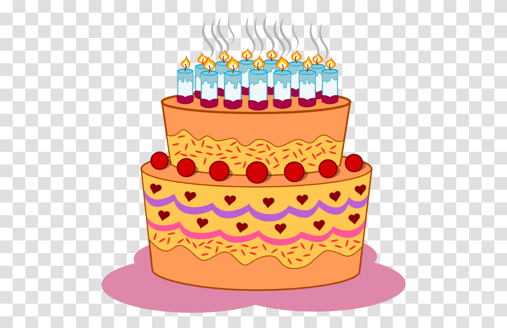 Graphic Freeuse Layered Clip Art At Birthday Cake Clip Art, Dessert, Food Transparent Png
