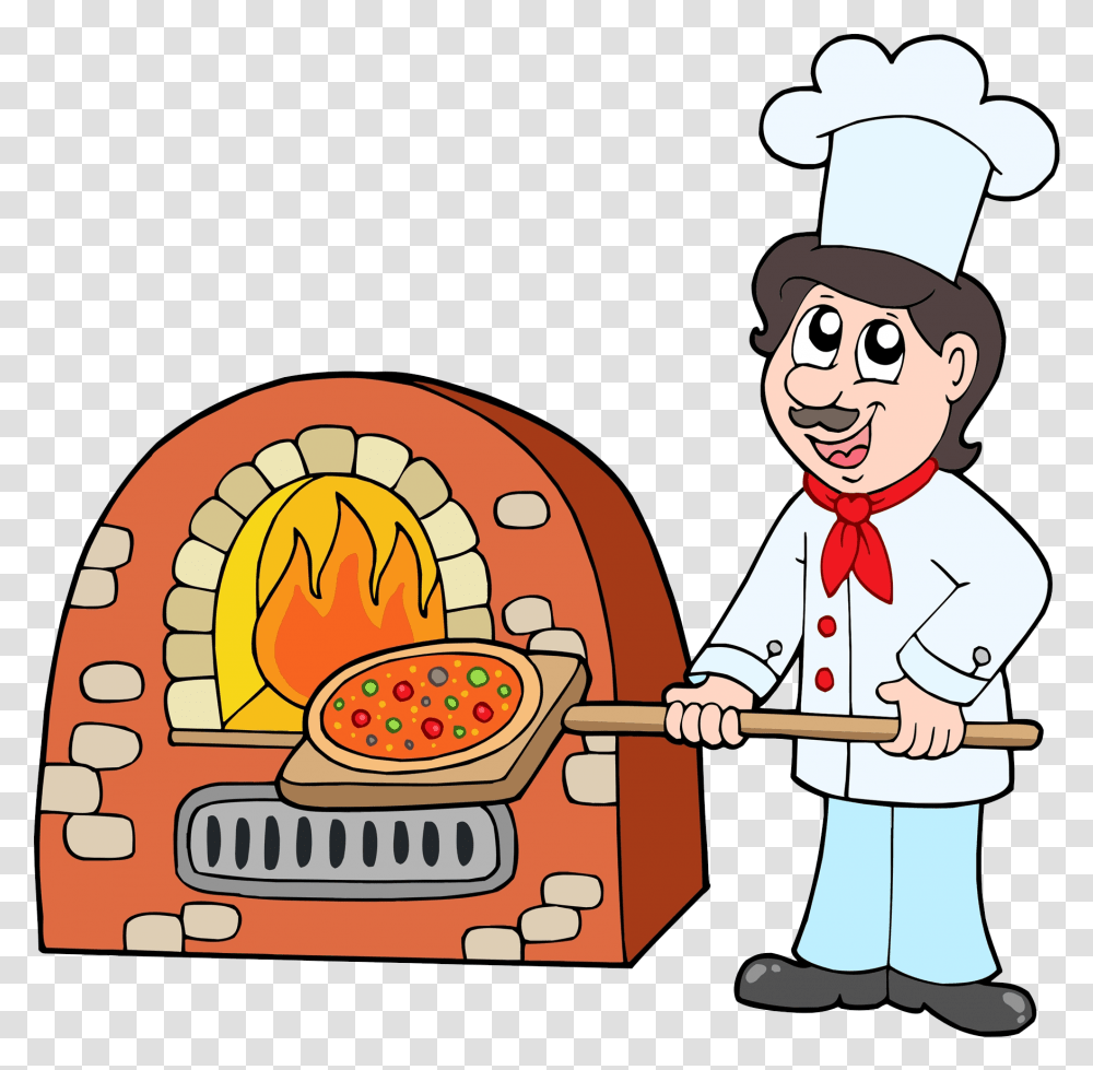 Graphic Freeuse Pizza Chef Transprent Make A Pizza Clipart, Person, Human, Poster, Advertisement Transparent Png