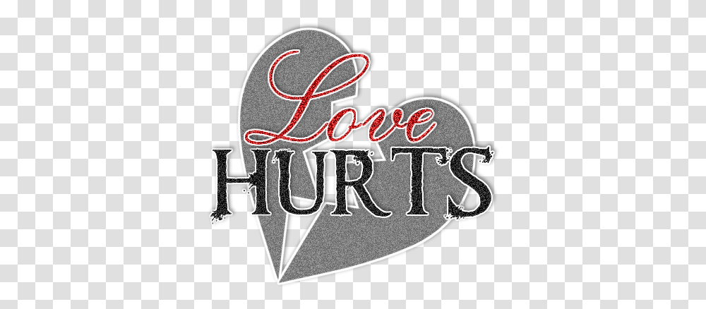 Graphic Groupies Love Hurts Word Art Calligraphy, Label, Text, Logo, Symbol Transparent Png
