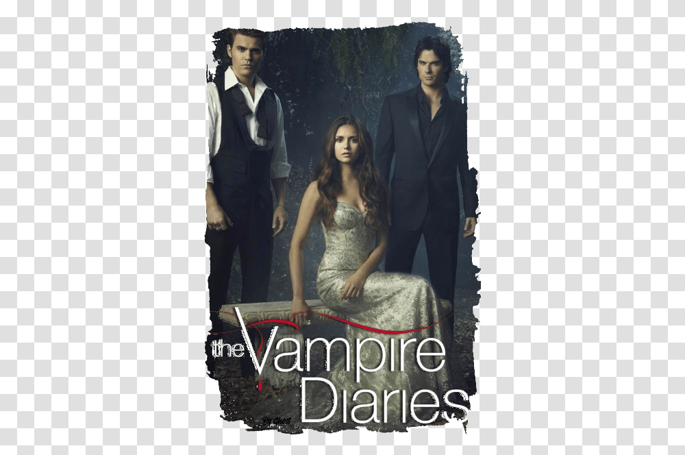 Graphic Image Vampire Diaries Wallpaper Hd, Person, Poster, Advertisement Transparent Png