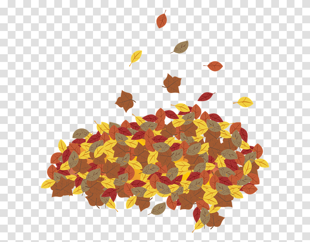 Graphic Leaf Leaves Free Vector Graphic On Pixabay Autumn Leaves Pile, Art, Graphics, Paper, Pattern Transparent Png