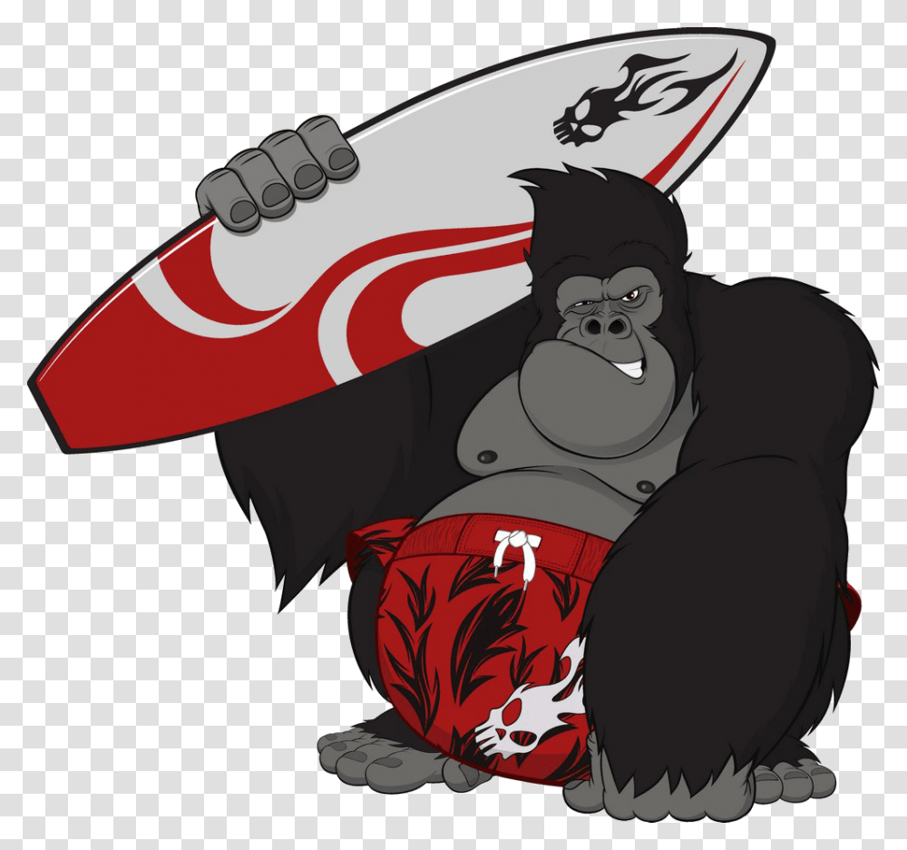 Graphic Library Ape Clipart King Kong King Kong Gorilla Cartoon, Apparel, Sombrero, Hat Transparent Png