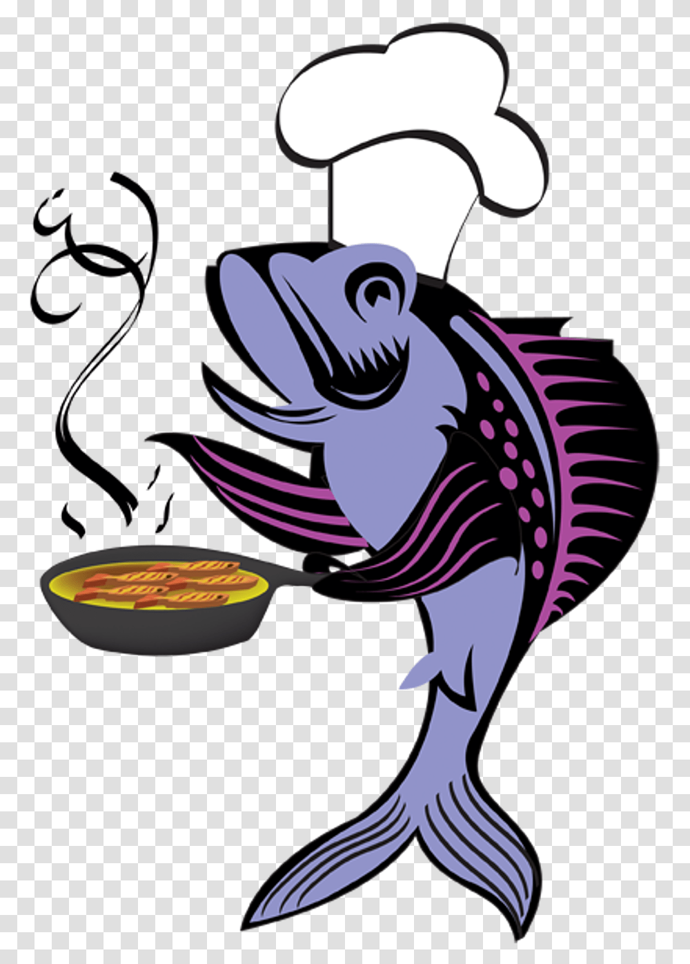 Graphic Library Clipart Fish Fry, Animal, Sea Life, Mammal, Bird Transparent Png