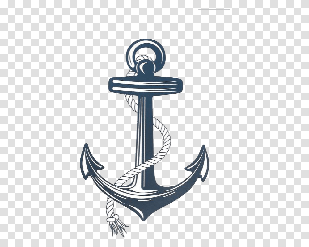 Graphic Library Library Anchor Rope Clipart Anchor With Rope, Hook, Cross Transparent Png
