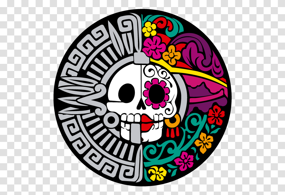 Graphic Library Library Catrina Drawing Colorful Dia De Muertos Drawing, Doodle Transparent Png