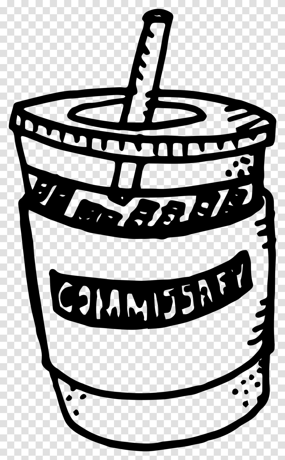 Graphic Of A Coffee Cup, Gray, World Of Warcraft Transparent Png
