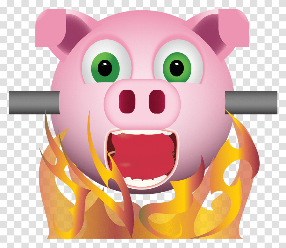Graphic Pig Spit Emoji, Toy, Mouth, Lip, Tongue Transparent Png