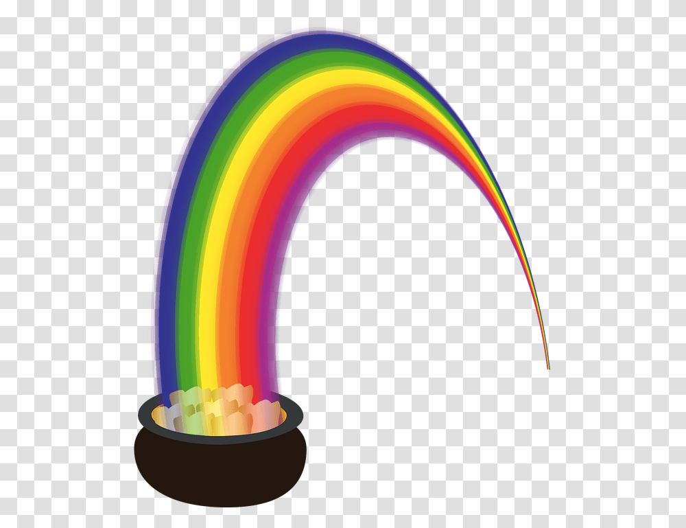 Graphic Pot Of Gold Lucky Olla De Oro, Light, Graphics, Art, Neon Transparent Png