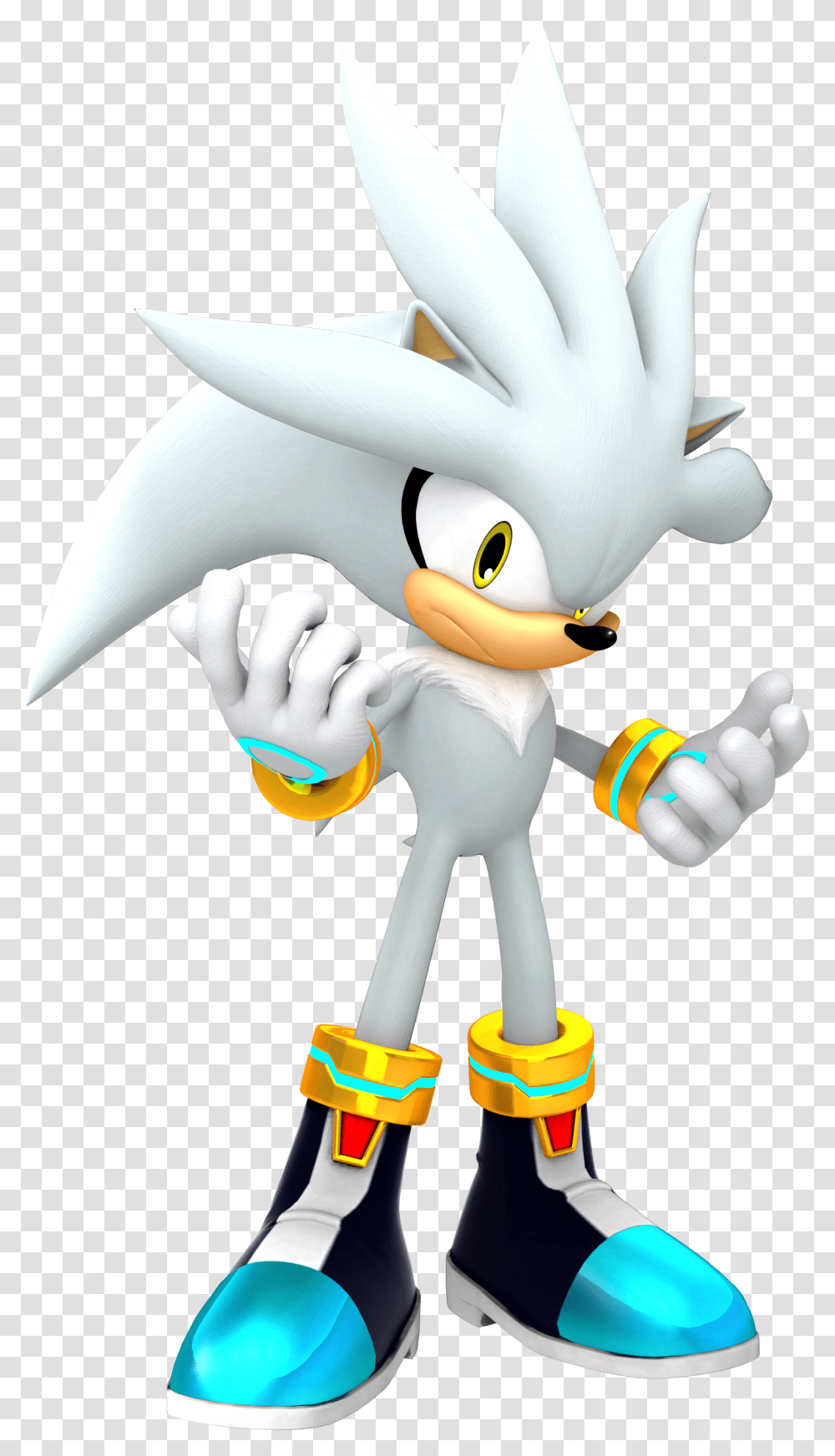 Graphic Royalty Free Download Sonic The Silver Shadow Silver The Hedgehog Render, Toy, Hand, Figurine Transparent Png