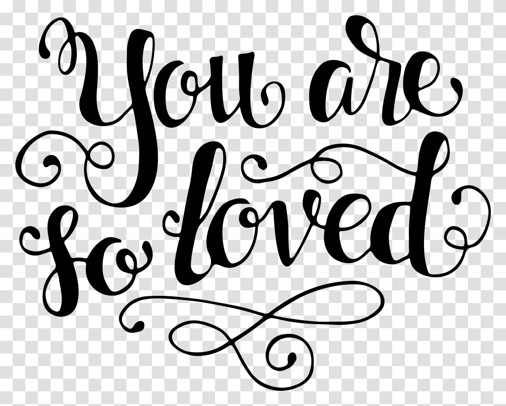 Graphic Royalty Free Library Quote Svg Kitchen You Are Loved Svg Free, Gray, World Of Warcraft Transparent Png