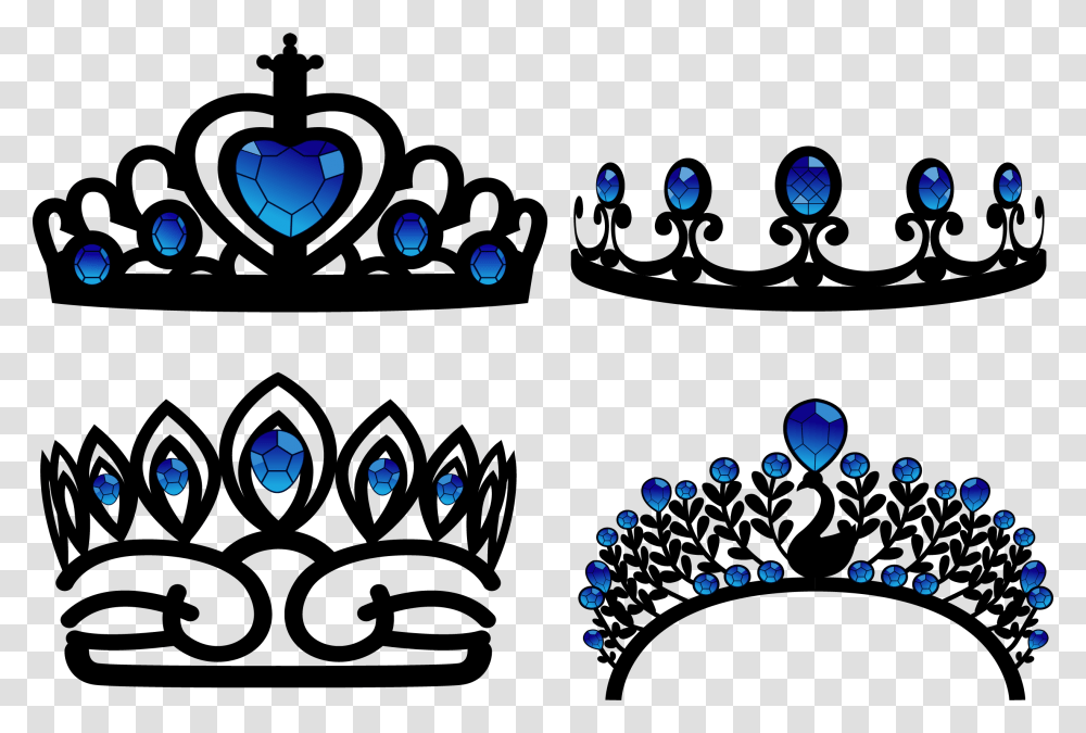 Graphic Royalty Free Sapphire Diamond Ruby Black Transprent Crown Sapphire, Accessories, Accessory, Jewelry, Tiara Transparent Png