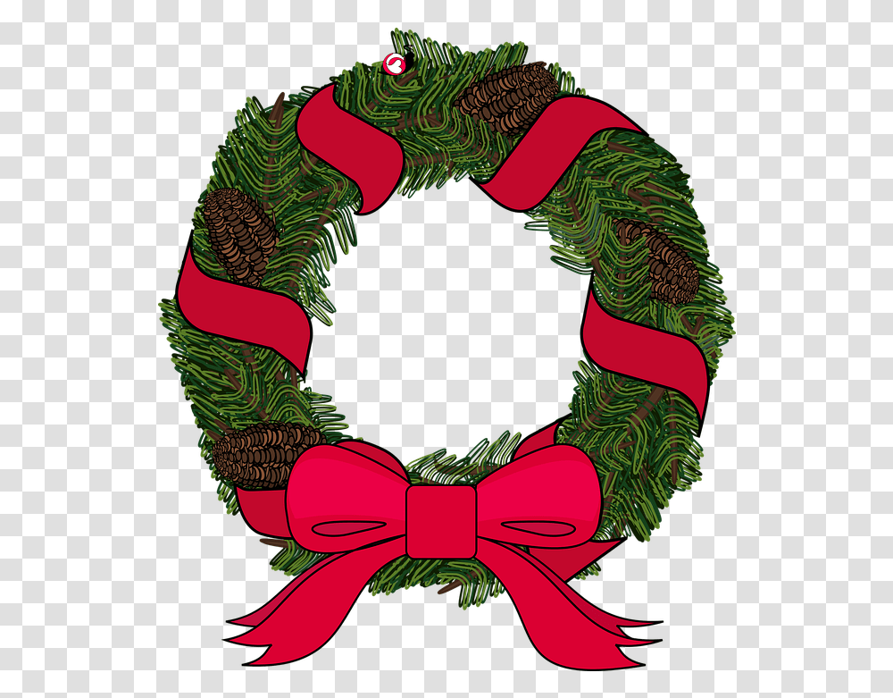 Graphic Wreath Christmas Christmas Wreath Graphic, Person, Human Transparent Png