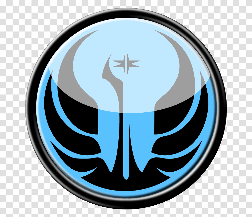 Graphicallya Star Wars The Old Republic Logos Ressources Old Republic Jedi Logo, Trademark, Painting Transparent Png