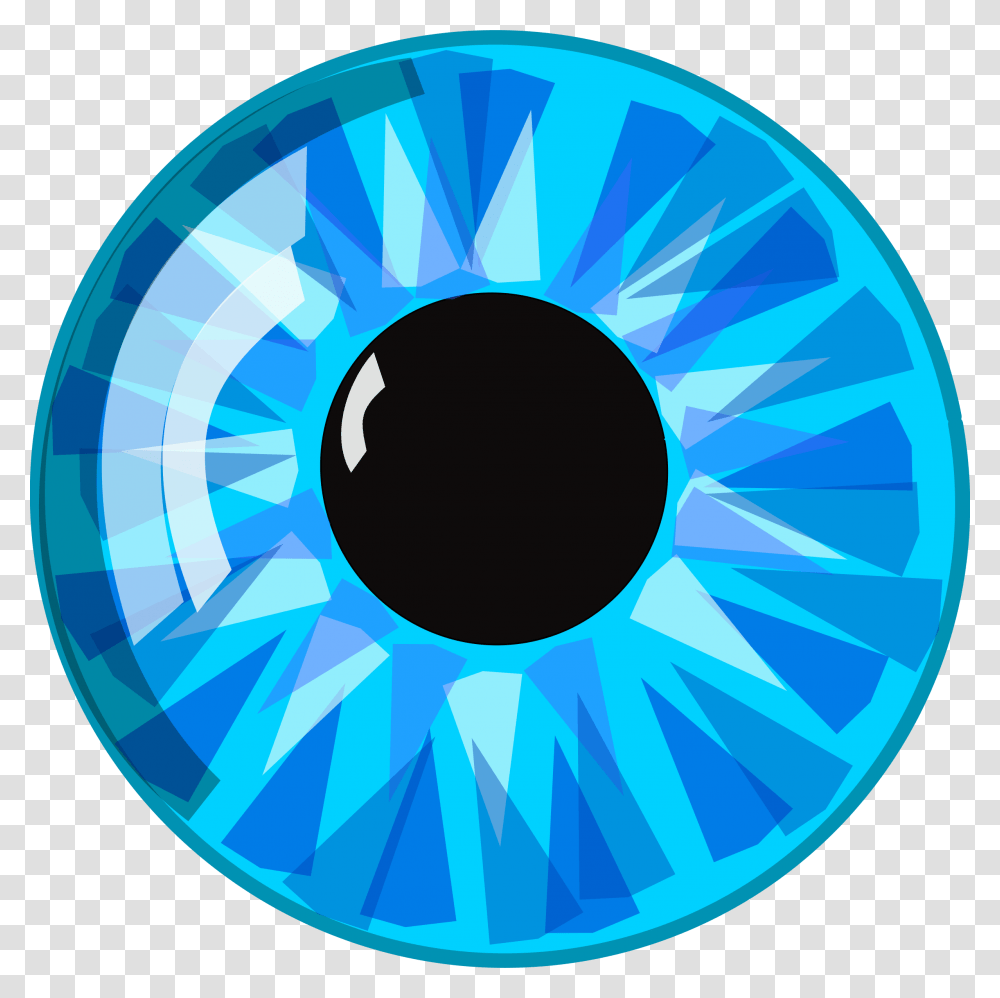 Graphics Illustrations Free Download Blue Eye Clipart, Number, Disk Transparent Png