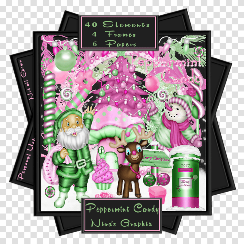Graphix New Peppermint Candy Kit Cartoon, Poster, Advertisement, Flyer, Paper Transparent Png