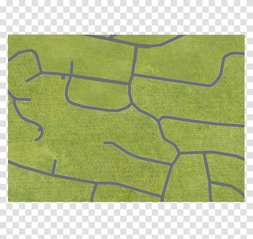 Grass And Roads Flagstone Transparent Png