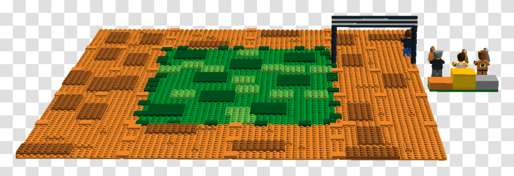 Grass Block, Rug, Pac Man, Minecraft Transparent Png
