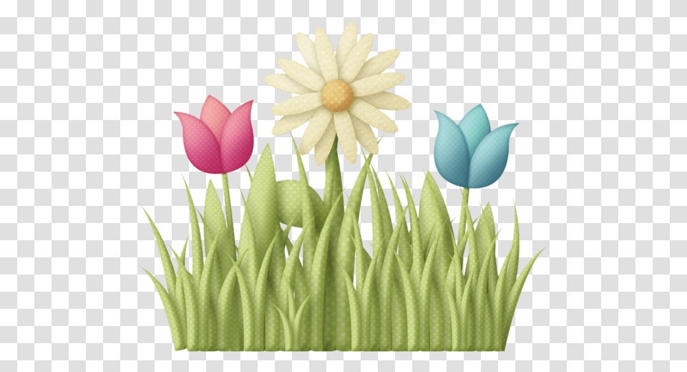 Grass Clipart April Flower Clip Art Full Size Flower Clipart April, Plant, Blossom, Petal, Daisy Transparent Png
