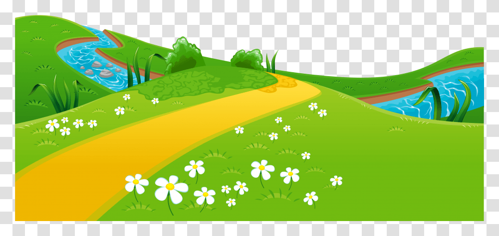 Grass Clipart Ground River, Green, Floral Design, Pattern Transparent Png