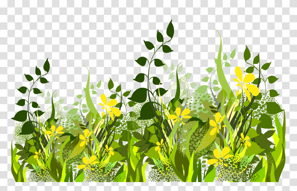 Grass Decoration Clipart, Green, Plant, Potted Plant Transparent Png