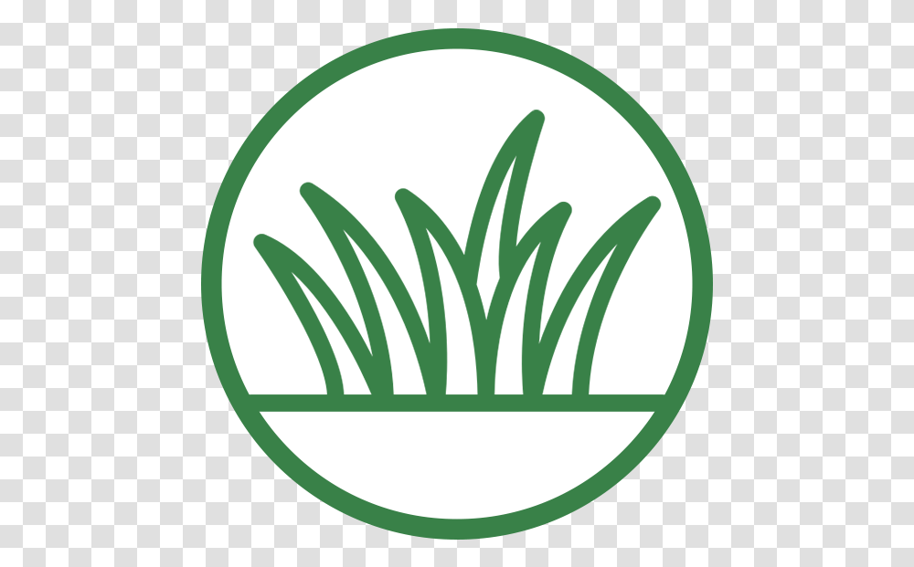 Grass Land And Property Icon, Logo, Trademark, Plant Transparent Png