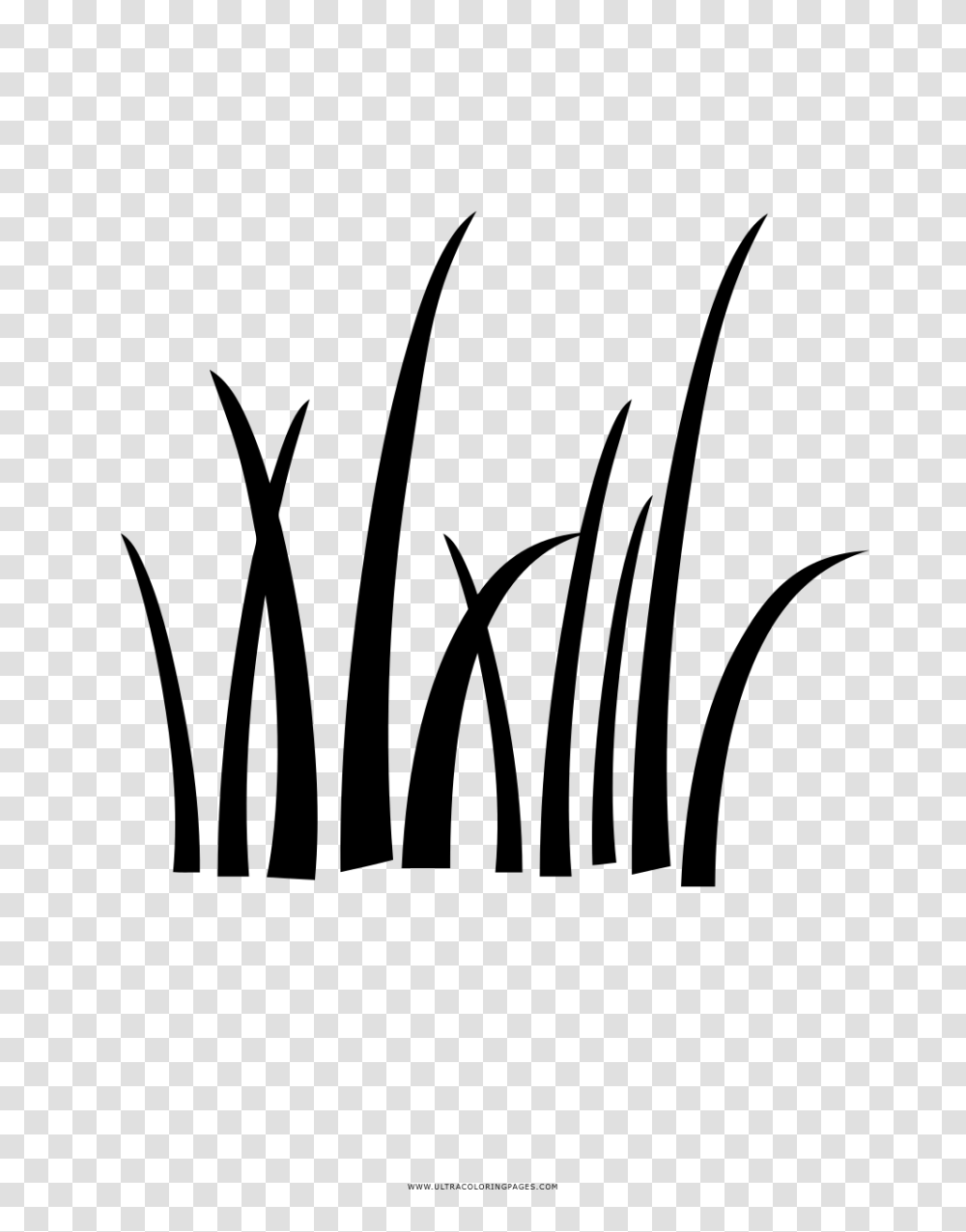 Grass Silhouette, Gray, World Of Warcraft Transparent Png