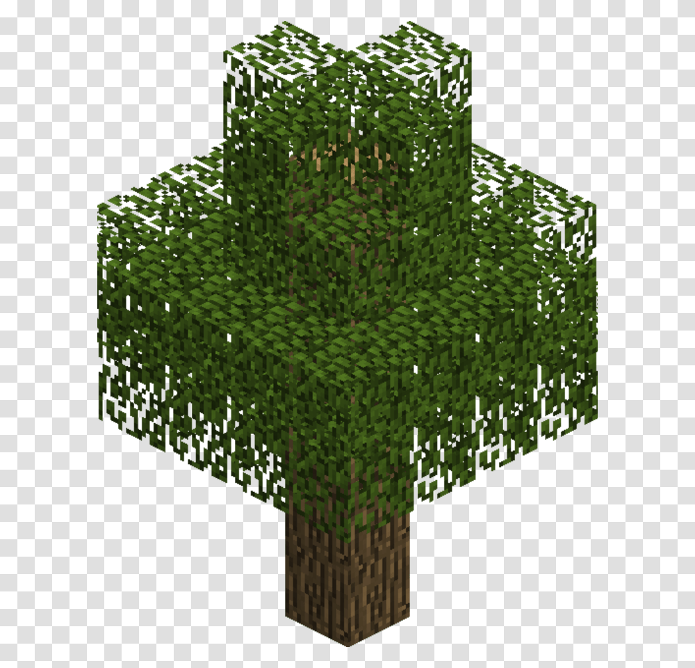 Grassblock Minecraft Tree, Green, Rug, Bush, Vegetation Transparent Png