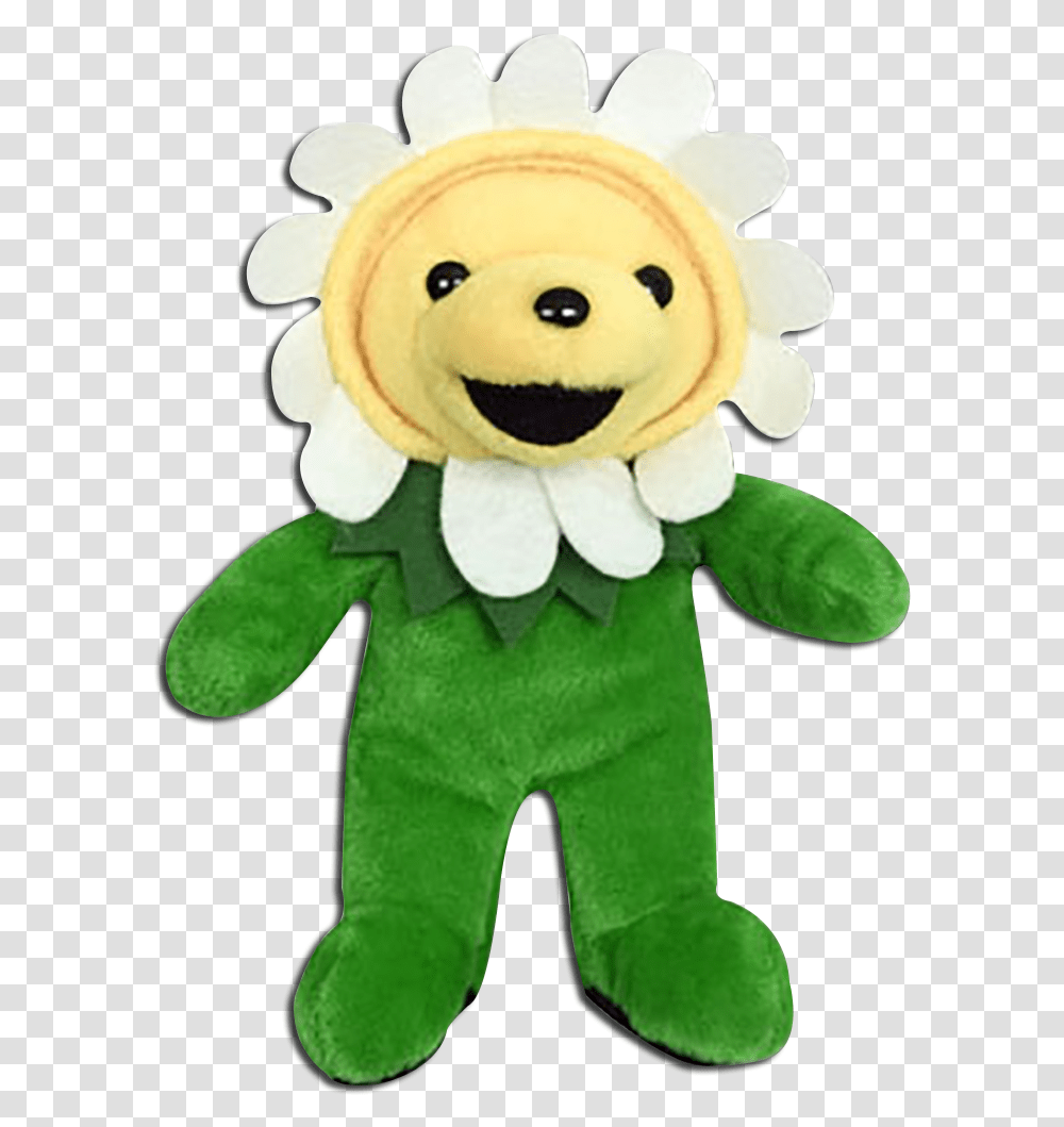 Grateful Dead Flower Power Bean Bear Stuffed Toy, Plush, Elf, Mascot Transparent Png