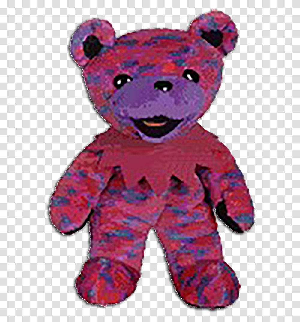 Grateful Dead Jack A Roe Bean BearRetired Teddy Bear, Toy, Person, Human Transparent Png