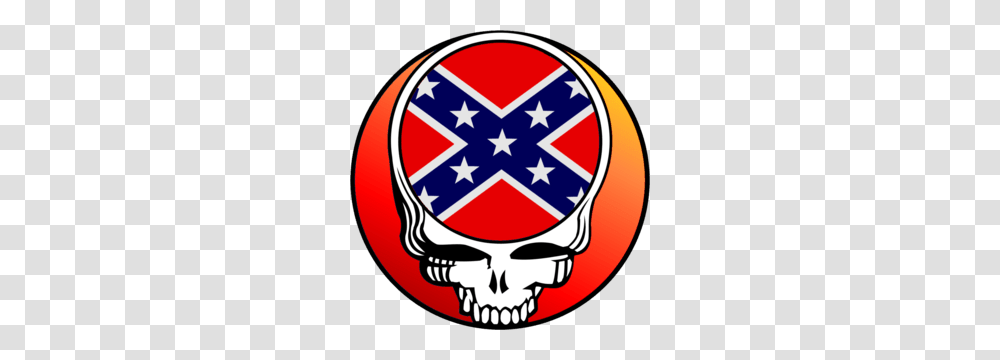 Grateful Dead Logo Dixie Skull Free Images, Label, Emblem Transparent Png