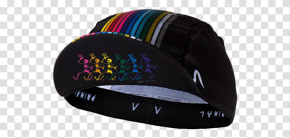 Grateful Dead Prisma Color Cycling Cap Headpiece, Apparel, Baseball Cap, Hat Transparent Png