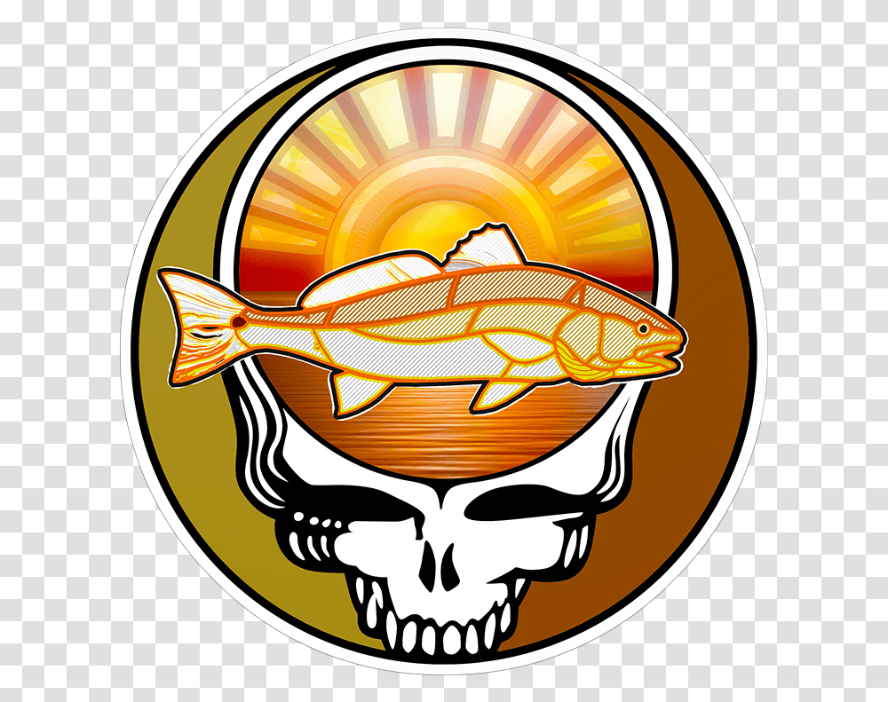 Grateful Dead Steal Your Face Large, Fish, Animal, Goldfish Transparent Png