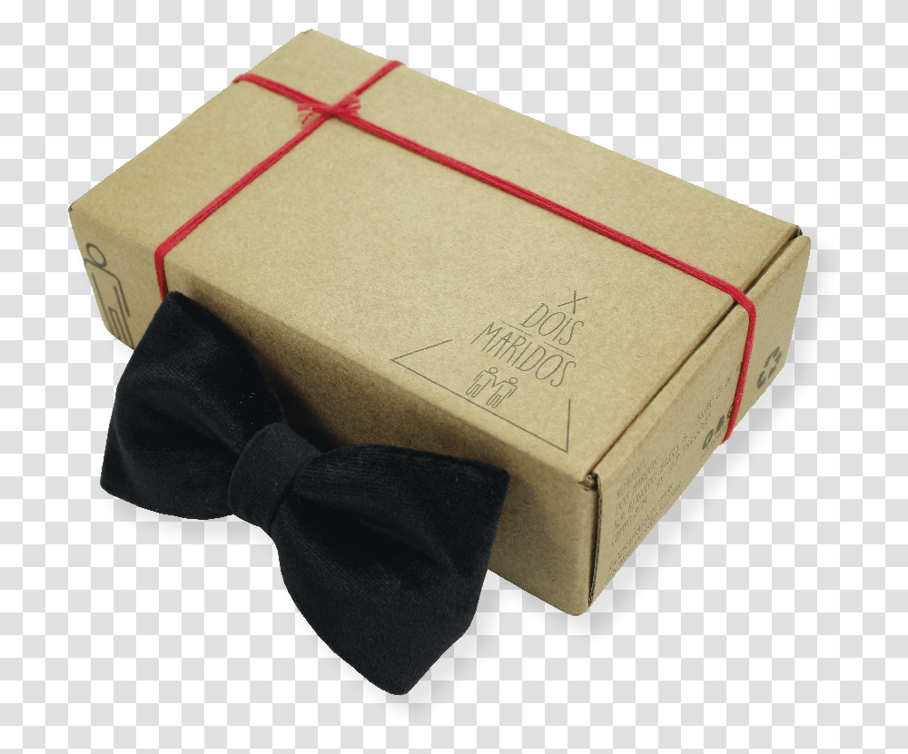Gravata Borboleta Veludo Preto Bow Tie, Box, Cardboard, Accessories, Accessory Transparent Png