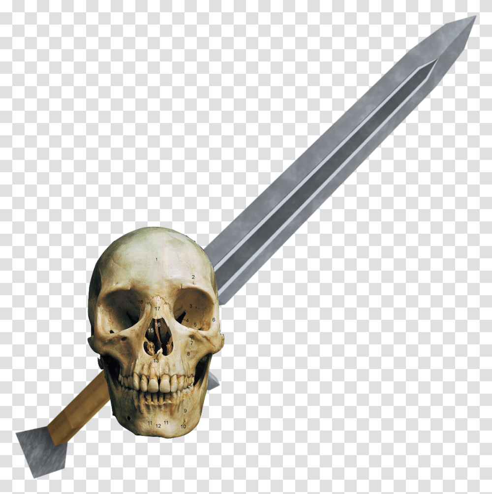 Grave Digger One Line, Weapon, Weaponry, Jaw, Blade Transparent Png