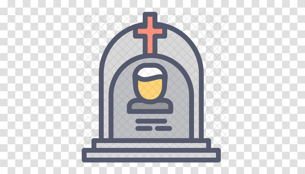 Grave Icon Bank Blue Icon, Building, Architecture, Bell Tower, Church Transparent Png
