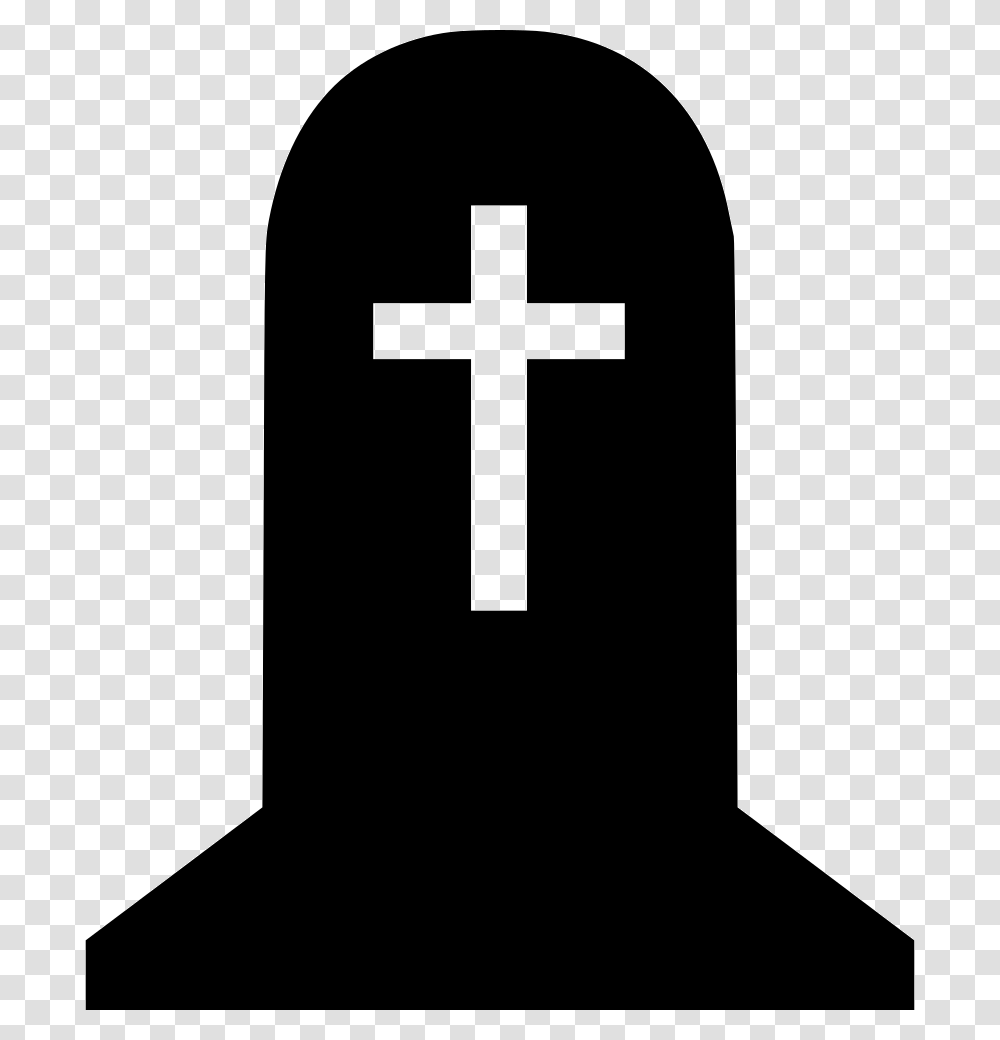 Grave Stone Hell Death Funeral Cross, Crucifix, Building, Church Transparent Png