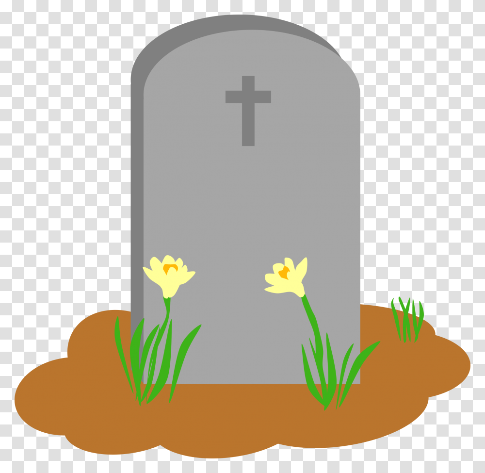 Grave, Tomb, Tombstone, Plant, Flower Transparent Png