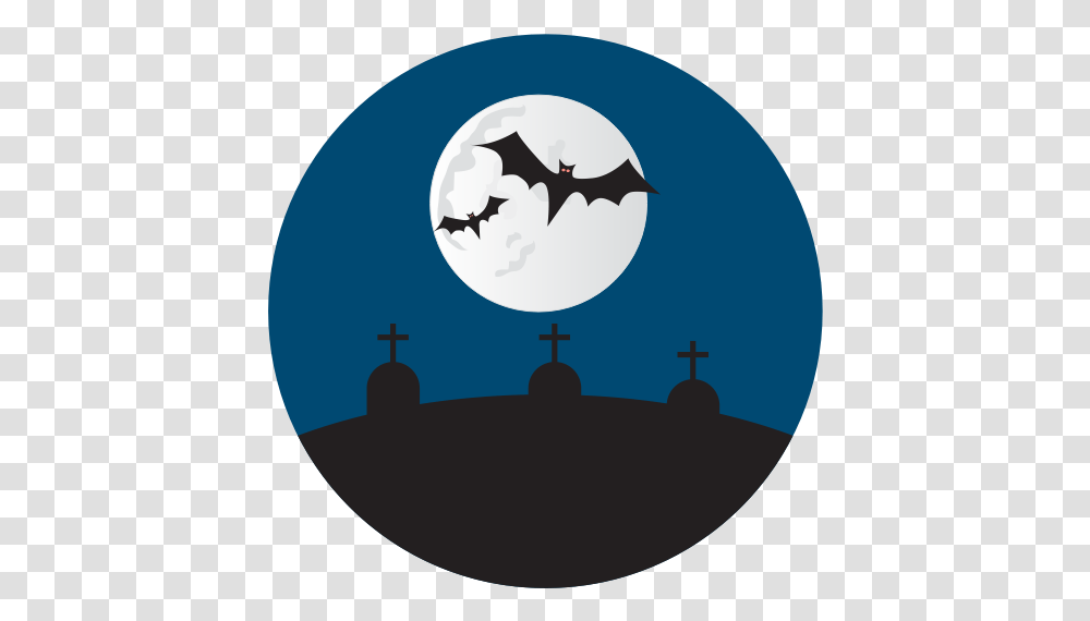 Grave Yard Graves Halloween Icon Halloween Bats, Mammal, Animal, Symbol, Wildlife Transparent Png