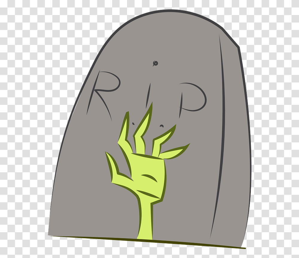 Gravestone And Zombie Hand Clipart Free Download Palm Tree, Plant, Vegetable, Food, Produce Transparent Png