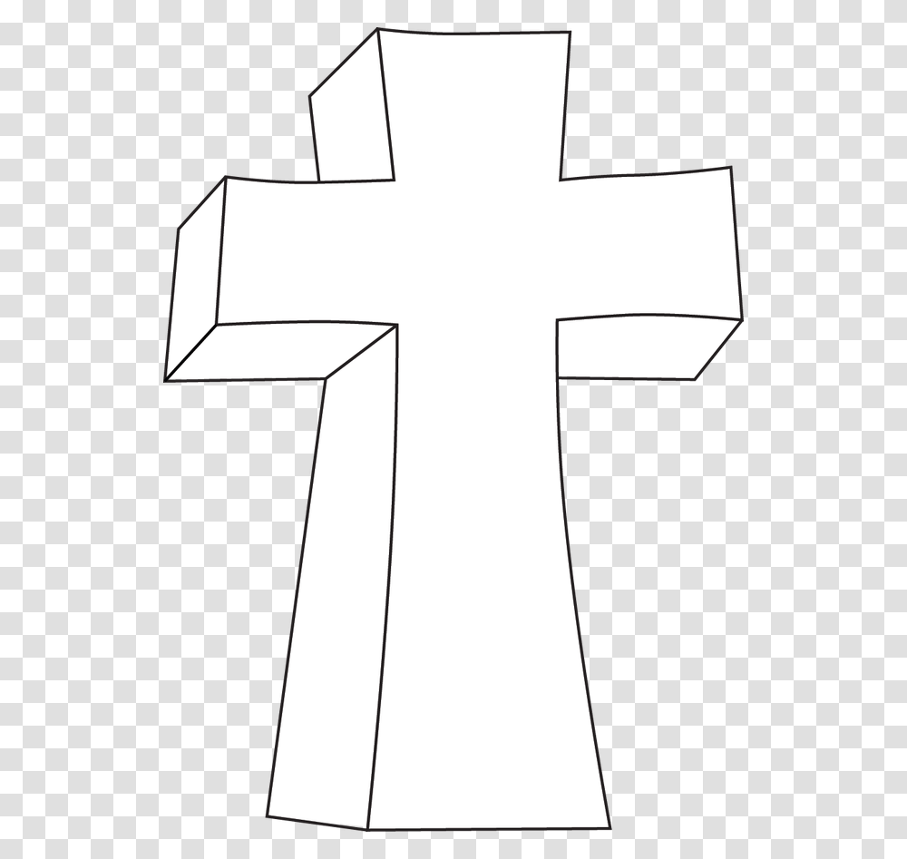 Gravestone Cross, Lamp, Crucifix Transparent Png