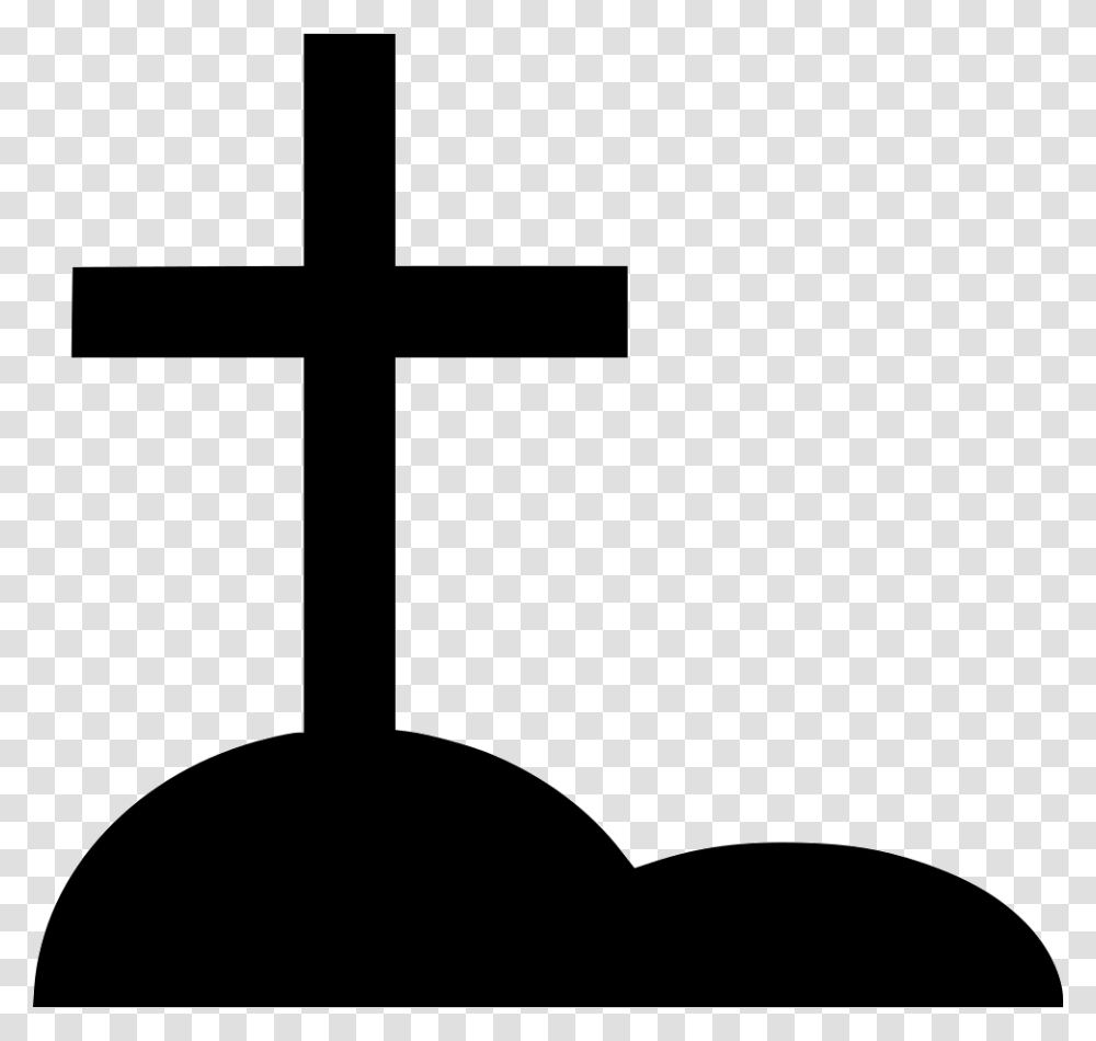 Gravestone, Fantasy, Cross, Silhouette Transparent Png