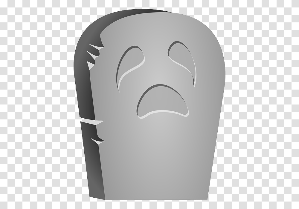 Gravestone, Fantasy, Pottery, Head, Jar Transparent Png