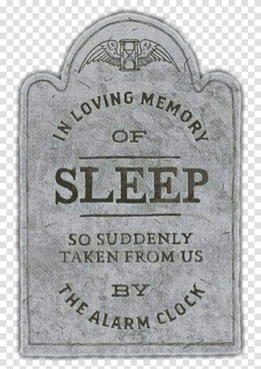 Gravestone Sleep Rip Freetoedit Headstone, Tomb, Tombstone, Passport, Id Cards Transparent Png