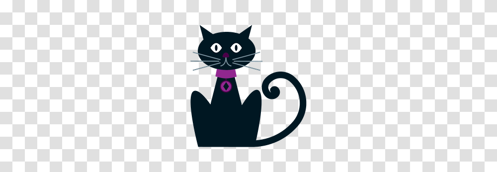 Graveyard Clipart Cat Halloween, Pet, Mammal, Animal, Black Cat Transparent Png